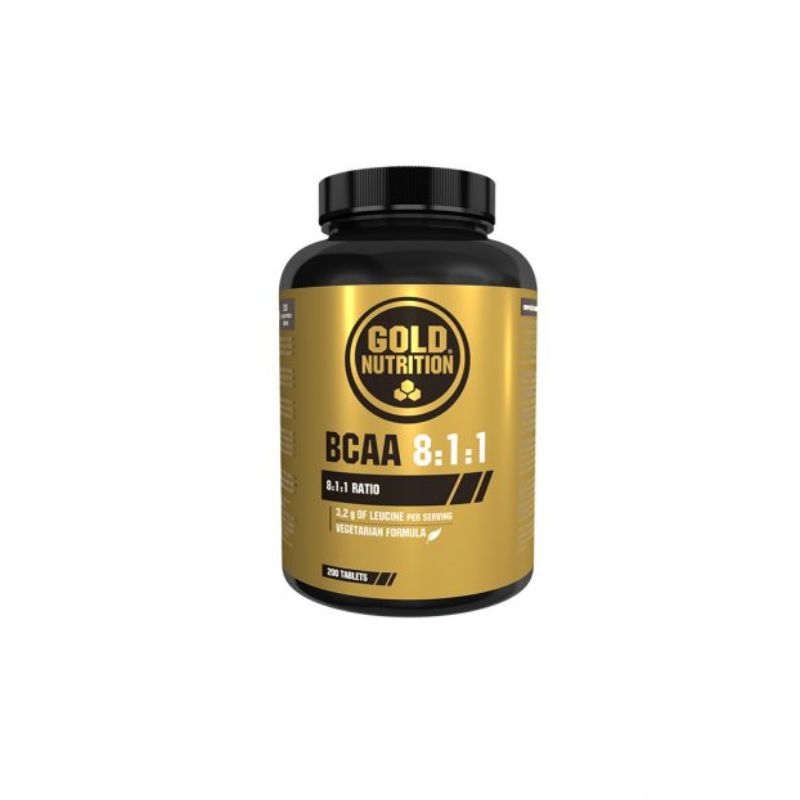 BCAA 8:1:1 - Gold Nutrition - 200 TABS
