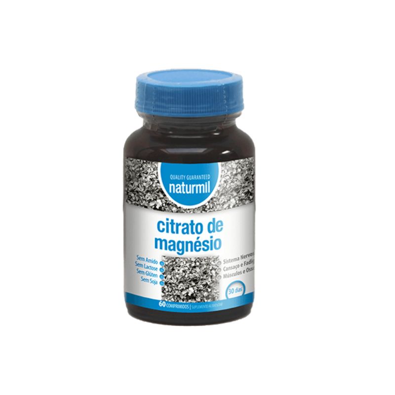 Citrato de Magnésio - Naturmil - 60 Comprimidos