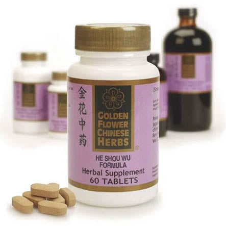 He Shou Wu Tablets - Golden Flower - 60 comprimidos
