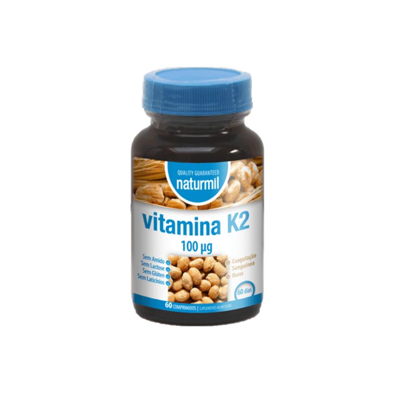 Vitamina K2 - Naturmil - 60 Comprimidos