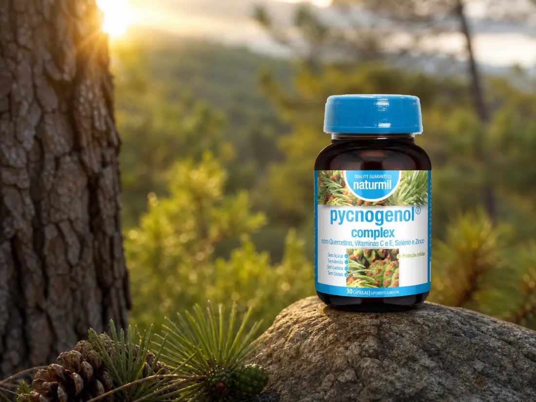 Pycnogenol Complex Naturmil: zinco e antioxidantes para a proteção celular diária