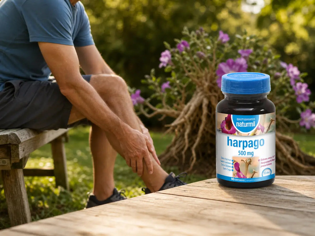 Harpago Naturmil 500 mg: suplemento para articulações, rigidez e mobilidade