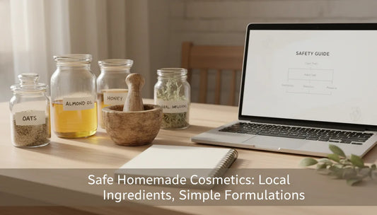 Formulação segura de cosméticos caseiros: princípios básicos com ingredientes locais