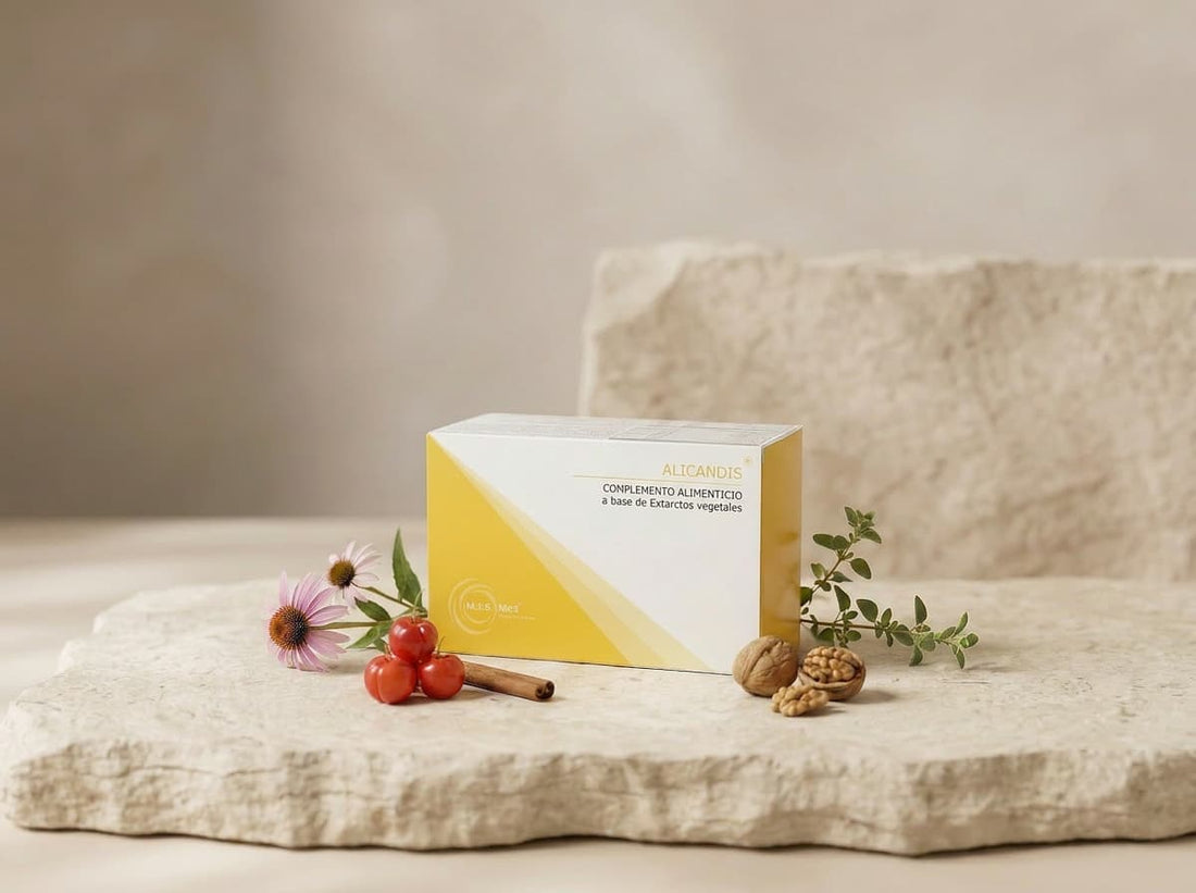 ALICANDIS: suporte natural para candidíase intestinal, flora intestinal e sistema imunitário