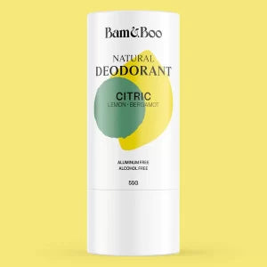 O Desodorizante Natural Citric é formulado com ingredientes naturais, incluindo óleos essenciais de laranja e limão, para oferecer uma fragrância cítrica fresca e energizante.
