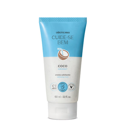 Creme Esfoliante Corporal Feira Coco – 150ml – Cuide-se Bem – oBoticário