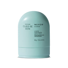 Creme Hidratante para Mãos Nuvem – 50g – Cuide-se Bem – oBoticário, embalagem azul-claro arredondada, fórmula leve e cremosa com fragrância fresca.