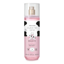 Body Splash Deleite – 200ml – Cuide-se Bem – oBoticário, fragrância cremosa e confortável em frasco spray vegan com 82,6% de ingredientes naturais.