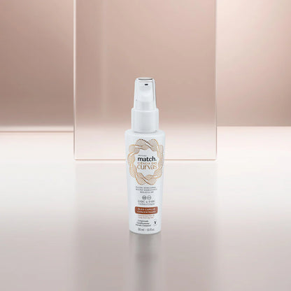 Óleo Capilar Concentrado Match Ciência das Curvas 50ml embalagem com doseador