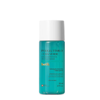 Loção Hidratante Antioleosidade Poliglutâmico + Chá Verde Botik 110ml.