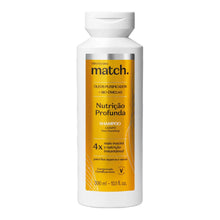 Shampoo Match Nutrição Profunda para cabelos secos e ásperos 300ml
