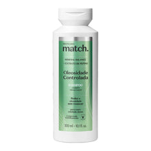 Match Shampoo Controlo da Oleosidade Mineral Balance e Extrato de Pepino 300ml