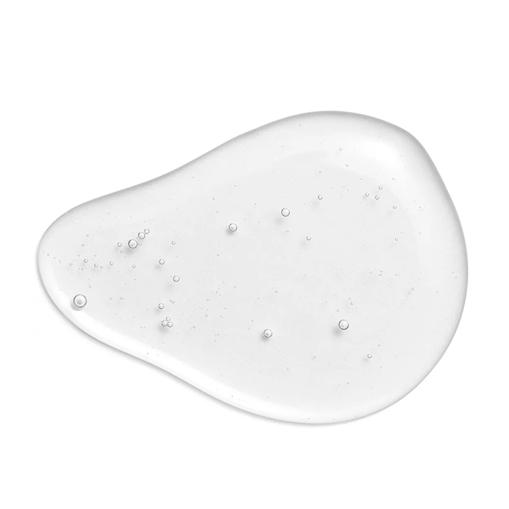 Textura transparente do Gel de Limpeza Facial Suave Botik Cica Pantenol + Ceramidas.