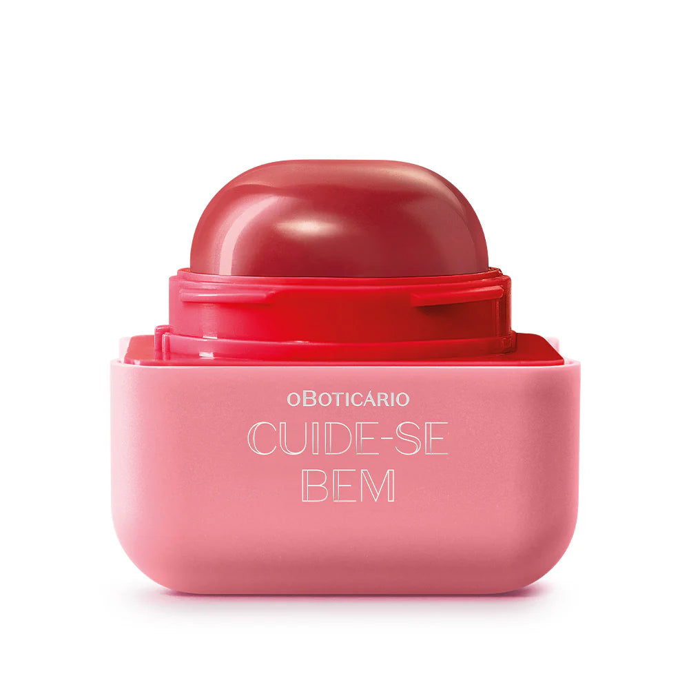 Balm labial multifuncional Cuide-se Bem pH tint embalagem aberta