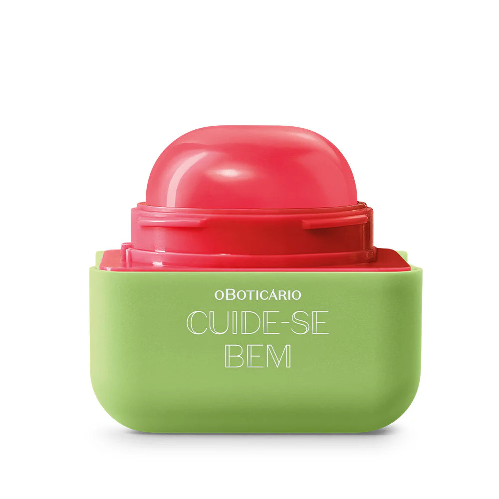 Balm labial multifuncional Cuide-se Bem aberto com stick visível