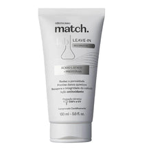 Leave-In Reconstrutor Multibenefícios Match Lab Ácido Lático + Proteínas 150ml oBoticário