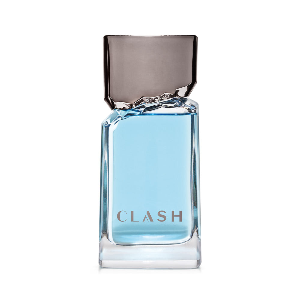 Perfume Clash O Boticário vista frontal embalagem elegante