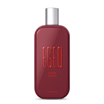 Perfume Egeo Choc High Eau de Toilette frasco vermelho O Boticário