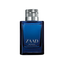 Perfume Zaad Mondo Eau de Parfum masculino frasco azul elegante