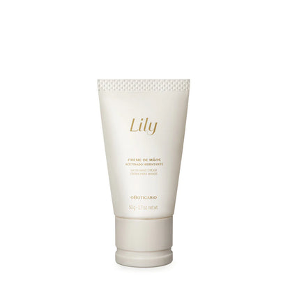 Creme de Mãos Acetinado Hidratante Lily 50g oBoticário