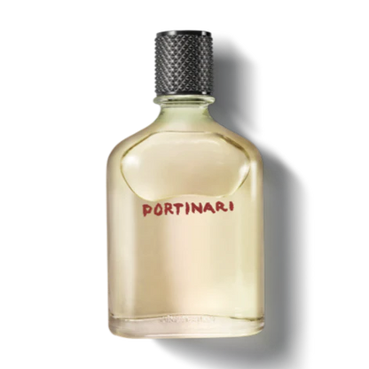 Perfume masculino Portinari Eau de Toilette frasco clássico vidro com tampa texturada
