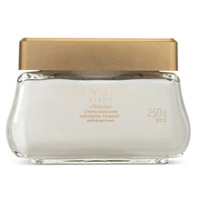 Creme hidratante acetinado Elysée Blanc 250g com textura cremosa e fragrância sofisticada