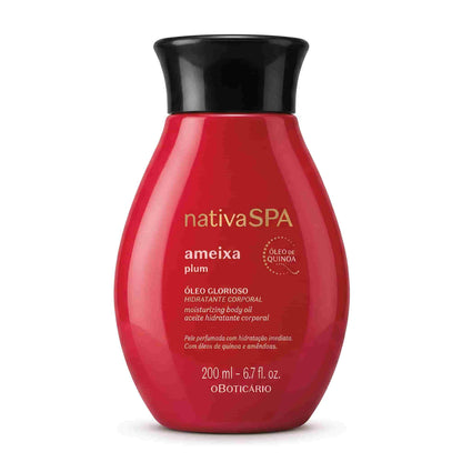 Óleo Glorioso de Banho Nativa Spa Ameixa - 200ml - Nativa Spa - oBoticário