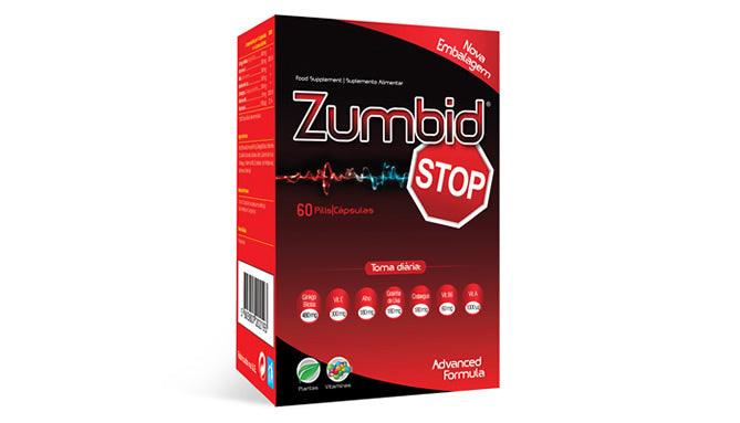 Zumbid Stop Chi – suplemento natural com Ginkgo biloba, alho e Crataegus para apoiar circulação cerebral, reduzir zumbidos e promover bem-estar auditivo – embalagem 60 cápsulas.