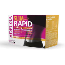 Embalagem de AdelgaSlim Rapid Dietmed 60 cápsulas – suplemento alimentar para apoio à perda de peso e redução da gordura abdominal.