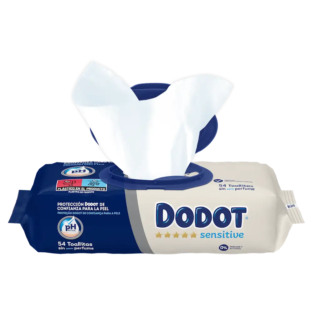 Dodot Sensitive - 54 toalhitas