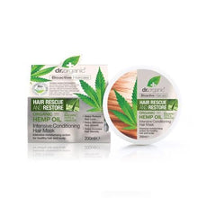 MÁSCARA HIDRATANTE ÓLEO DE CÂNHAMO BIO - Dr. Organic