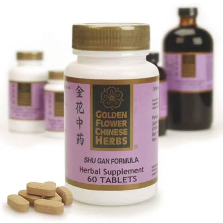 Shu Gan Formula - Golden Flower - 60 comprimidos