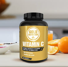 VITAMIN C 500 MG  - 60 CAPS - GOLD NUTRITION