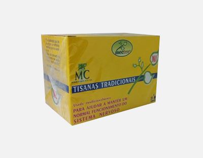 Tisana Tradicional NI - Nervos / Insónias - mectea - 20 saquetas