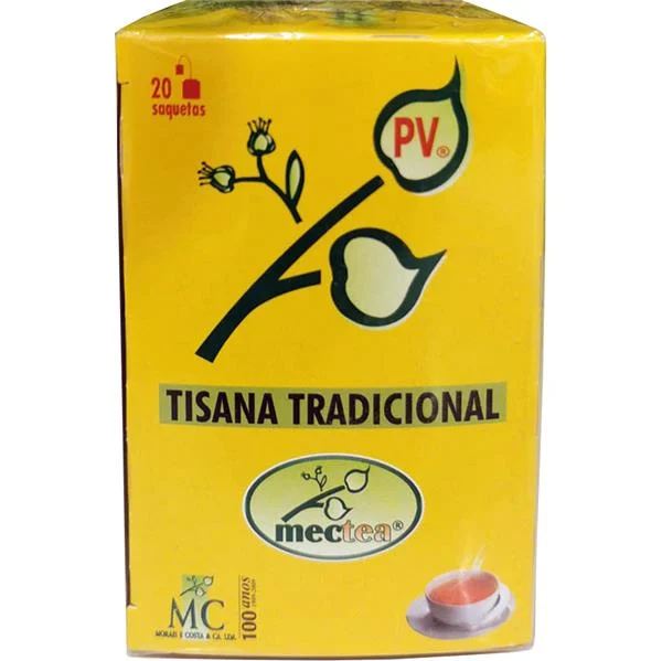 Tisana Tradicional PV - Prisão de Ventre - mectea - 20 saquetas