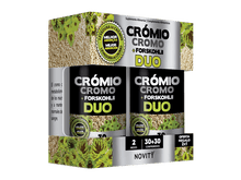 Crómio Forskohlii Duo Novity suplemento para controlo de peso e metabolismo