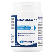 ERGYOSEO K2 Nutergia suplemento para ossos com cálcio vitamina D3 e K2 MK7