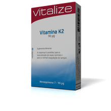 Vitamina K2 - Vitalize - 60 Cápsulas