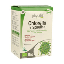 Chlorella + Spirulina - Physalis - 200 Comprimidos